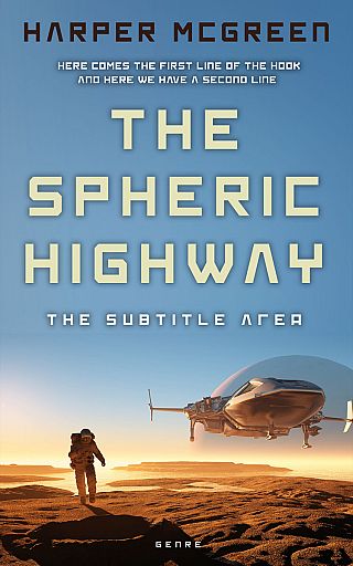 3D mockup of Hippie Blue #7017 - Premade Science Fiction Book Cover | BookCoverZone