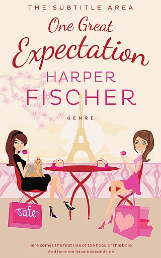 3D mockup of Almond #7042 - Premade Chick Lit Book Cover | BookCoverZone