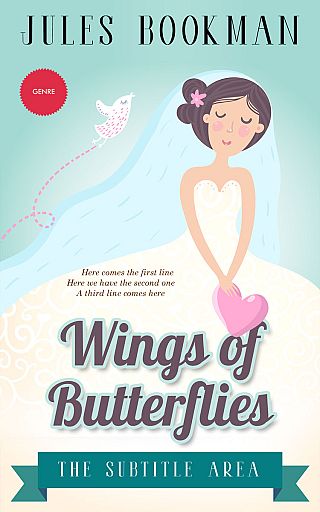 3D mockup of Skeptic #7108 - Premade Chick Lit Book Cover | BookCoverZone