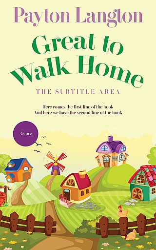 3D mockup of Citrine White #7233 - Premade Children Book Cover | BookCoverZone
