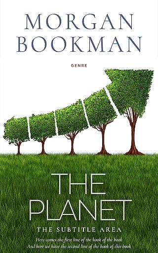 3D mockup of Clover #7334 - Premade Environment & Ecology Book Cover | BookCoverZone