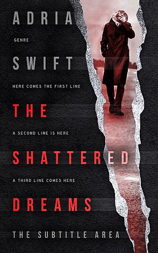 3D mockup of Oriental Pink #7420 - Premade Mystery & Thriller & Suspense Book Cover | BookCoverZone