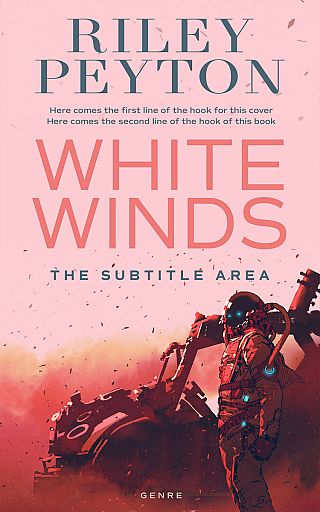 3D mockup of Livid Brown #7491 - Premade Science Fiction Book Cover | BookCoverZone