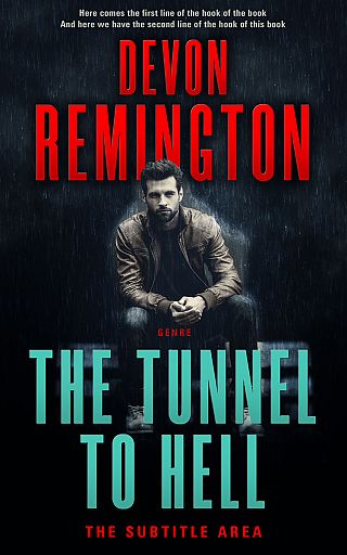 3D mockup of Bunker #7514 - Premade Action & Adventure Book Cover | BookCoverZone