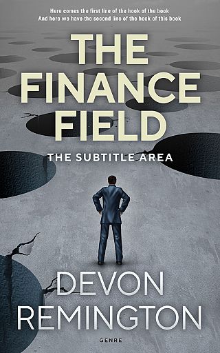 3D mockup of Oslo Gray #7526 - Premade Business Book Cover | BookCoverZone
