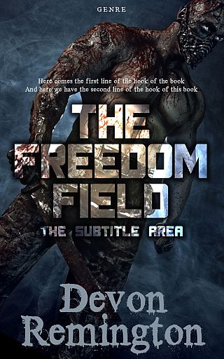 3D mockup of Shark #7548 - Premade Horror Book Cover | BookCoverZone