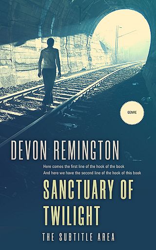 3D mockup of Cello #7602 - Premade Mystery & Thriller & Suspense Book Cover | BookCoverZone