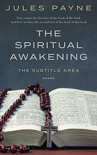 3D mockup of Mako #7823 - Premade Religion & Spirituality Book Cover | BookCoverZone