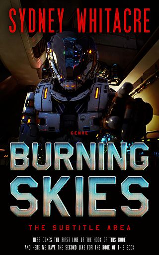 3D mockup of Old Rose #8107 - Premade Science Fiction Book Cover | BookCoverZone