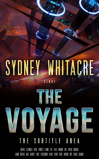3D mockup of Gondola #8115 - Premade Science Fiction Book Cover | BookCoverZone
