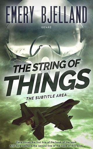 3D mockup of Gray Asparagus #8217 - Premade Action & Adventure Book Cover | BookCoverZone