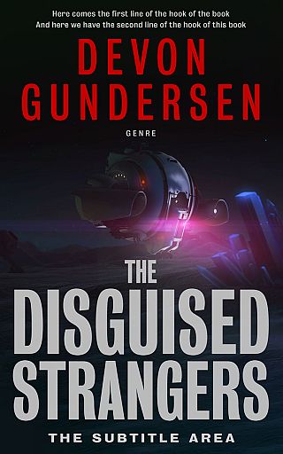 3D mockup of Thatch #8380 - Premade Science Fiction Book Cover | BookCoverZone