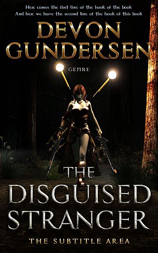 3D mockup of Night Rider #8392 - Premade Fantasy Book Cover | BookCoverZone