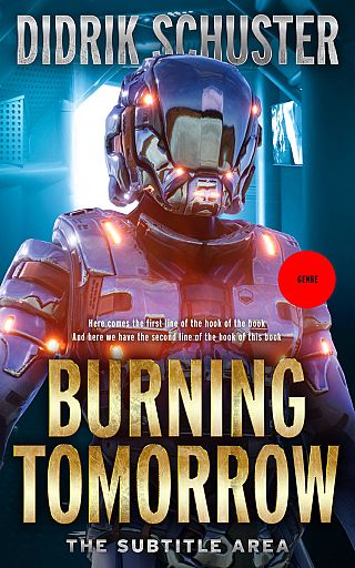 3D mockup of Big Stone #8434 - Premade Science Fiction Book Cover | BookCoverZone
