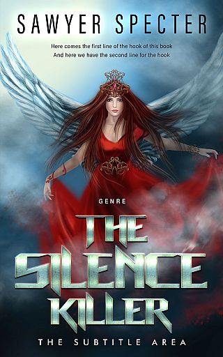 3D mockup of Tuna #9132 - Premade Fantasy Book Cover | BookCoverZone
