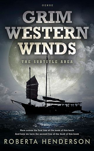 3D mockup of Shark #9478 - Premade Historical Book Cover | BookCoverZone