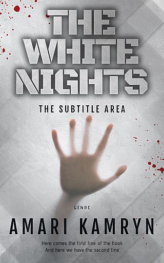 3D mockup of French Gray #9556 - Premade Horror Book Cover | BookCoverZone