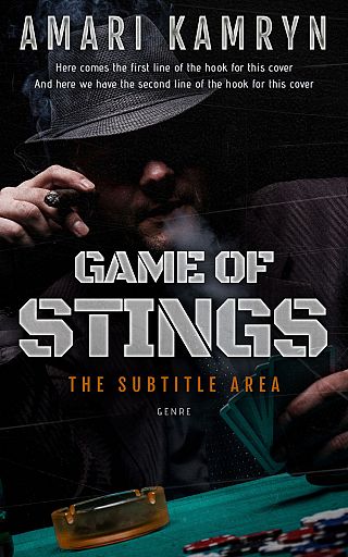 3D mockup of Black #9559 - Premade Mystery & Thriller & Suspense Book Cover | BookCoverZone