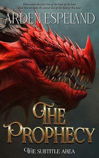 3D mockup of Taupe #9720 - Premade Fantasy Book Cover | BookCoverZone