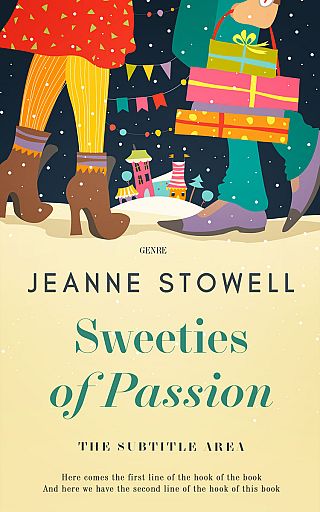 3D mockup of Blue Dianne #10177 - Premade Chick Lit Book Cover | BookCoverZone