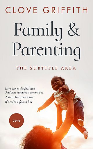 3D mockup of Cararra #10289 - Premade Family & Parenting Book Cover | BookCoverZone