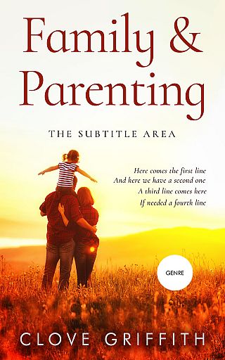3D mockup of Rust #10299 - Premade Family & Parenting Book Cover | BookCoverZone
