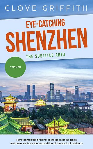 3D mockup of William #10346 - Premade Travel Book Cover | BookCoverZone