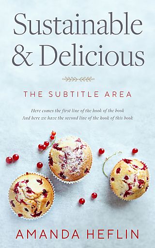 3D mockup of Botticelli #10455 - Premade Cookbooks & Food & Wine Book Cover | BookCoverZone