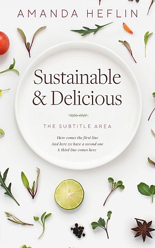 3D mockup of Cararra #10461 - Premade Cookbooks & Food & Wine Book Cover | BookCoverZone