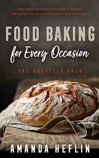 3D mockup of Birch #10508 - Premade Cookbooks & Food & Wine Book Cover | BookCoverZone