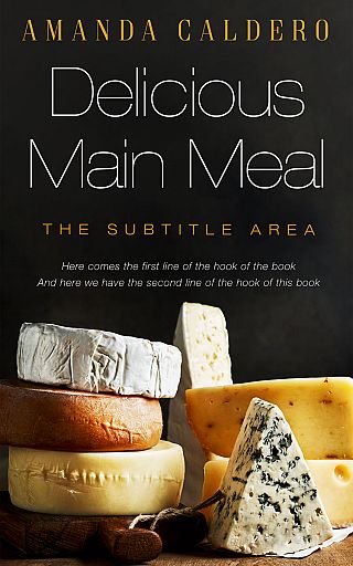 3D mockup of Tan #10544 - Premade Cookbooks & Food & Wine Book Cover | BookCoverZone