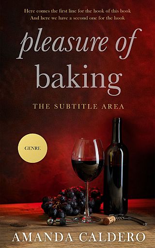 3D mockup of Paco #10566 - Premade Cookbooks & Food & Wine Book Cover | BookCoverZone