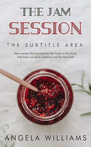 3D mockup of Cloud #10643 - Premade Cookbooks & Food & Wine Book Cover | BookCoverZone