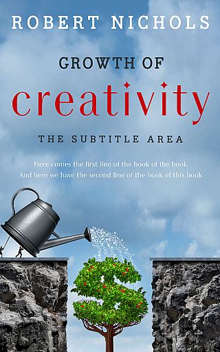 3D mockup of Polo Blue #10729 - Premade Business Book Cover | BookCoverZone