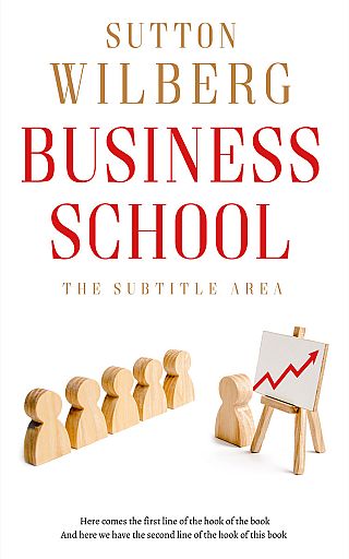 3D mockup of Parchment #10868 - Premade Business Book Cover | BookCoverZone
