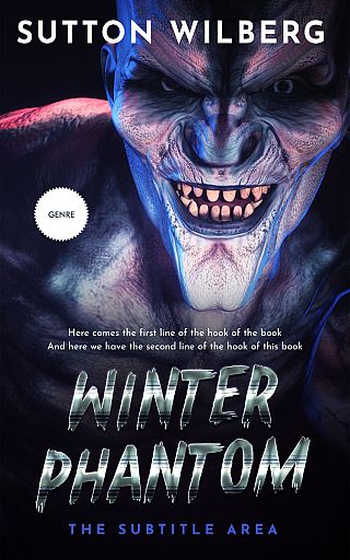 3D mockup of Mirage #10892 - Premade Horror Book Cover | BookCoverZone