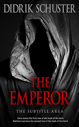 3D mockup of Cod Gray #10914 - Premade Horror Book Cover | BookCoverZone