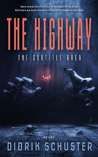 3D mockup of Mirage #10921 - Premade Horror Book Cover | BookCoverZone