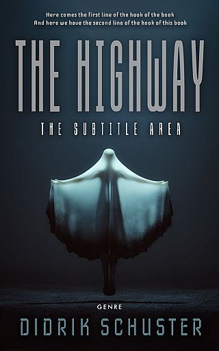 3D mockup of Mirage #10922 - Premade Horror Book Cover | BookCoverZone