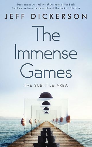 3D mockup of Botticelli #11195 - Premade Surreal Book Cover | BookCoverZone