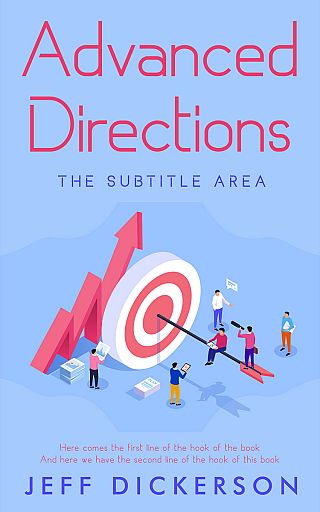 3D mockup of Sail #11211 - Premade Business Book Cover | BookCoverZone