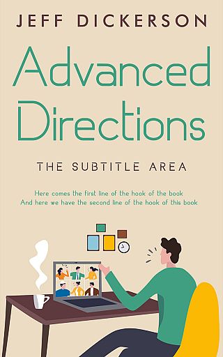 3D mockup of Double Spanish White #11219 - Premade Business Book Cover | BookCoverZone