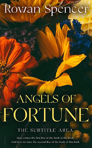 3D mockup of Ochre #11329 - Premade Poetry Book Cover | BookCoverZone