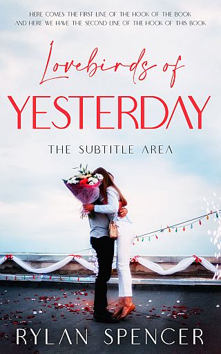 3D mockup of Charade #11403 - Premade Romance Book Cover | BookCoverZone