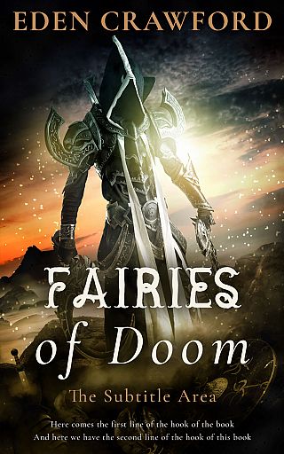 3D mockup of Pavlova #11681 - Premade Fantasy Book Cover | BookCoverZone