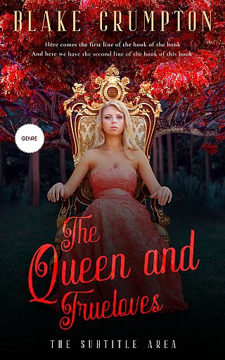 3D mockup of Gondola #11831 - Premade Royal Romance Book Cover | BookCoverZone