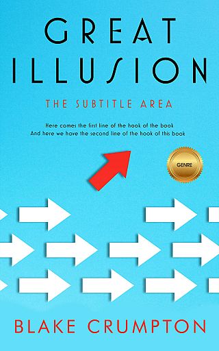 3D mockup of Picton Blue #11862 - Premade Self-Improvement & Self-Help Book Cover | BookCoverZone