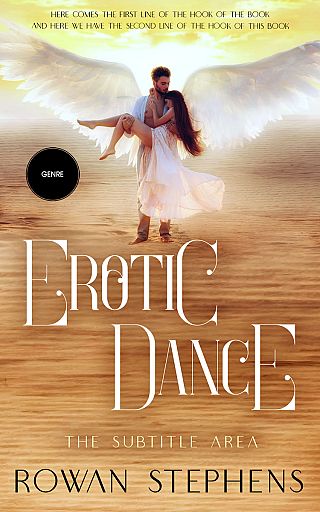 3D mockup of Twine #11955 - Premade Erotica Book Cover | BookCoverZone