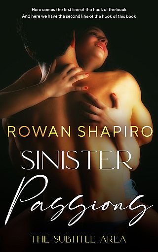 3D mockup of Twine #11999 - Premade Erotica Book Cover | BookCoverZone