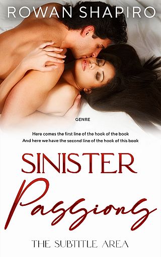 3D mockup of Tan #12000 - Premade Erotica Book Cover | BookCoverZone